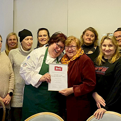 Vuoden 2024 Karelia à la carte -yritykseksi valittiin Taipalsaaren Wanha Kunnantupa